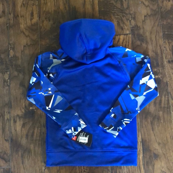 NWT!  2T UA Big Logo shattered print zip up hoodie - Picture 5 of 5